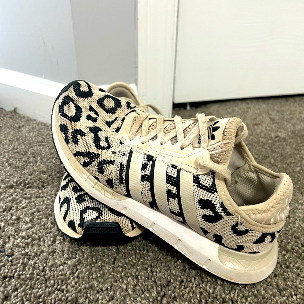 Women’s cheetah print adidas